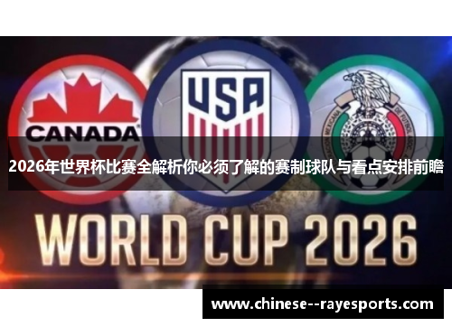 2026年世界杯比赛全解析你必须了解的赛制球队与看点安排前瞻